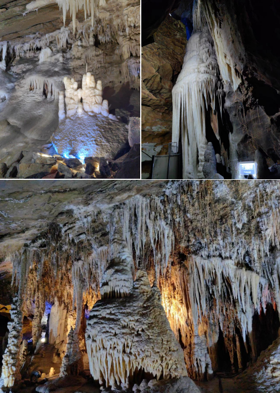 豐都雪玉溶洞內(nèi)部景觀